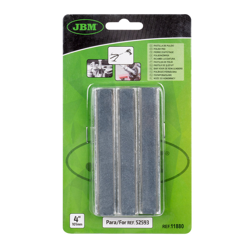 11880 SET DI 3 PASTIGLIE LUCIDANTI 4" PER RIF. 52593